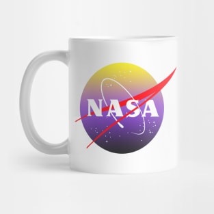 Subtle Non-Binary NASA Mug
